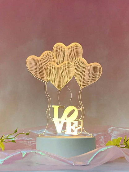 Veilleuse D'amour 3D