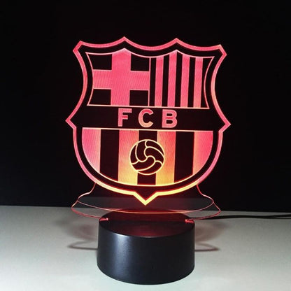 Veilleuse Led 3D Football Fan